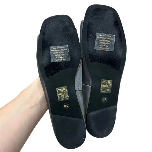 Jeffrey Campbell Gray Satin Open Toe Mules 8.5 - Picture 6 of 9